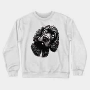 boykin spaniel confused Crewneck Sweatshirt